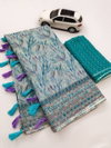 MG 250 Digital Printed Pure Linen Non Catalog Sarees Wholesale Clothing Suppliers In India